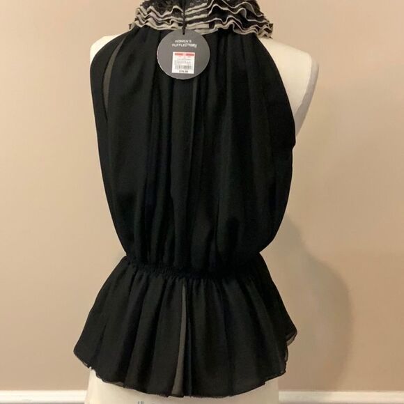 NWT Robert Rodriguez Neiman Marcus ruffled Top XS - Picture 6 of 13
